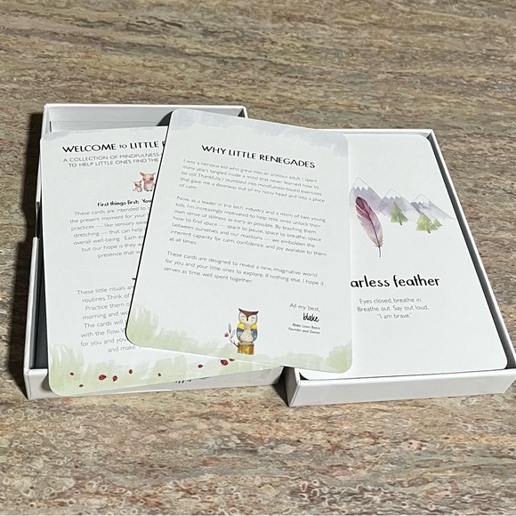 Little Renegades Mindful kids 40 affirmation cards - Picture 4 of 13